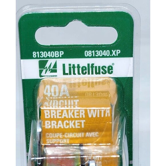 Adv Littelfuse 40A Circuit Breaker With Bracket - Picture 4 of 5